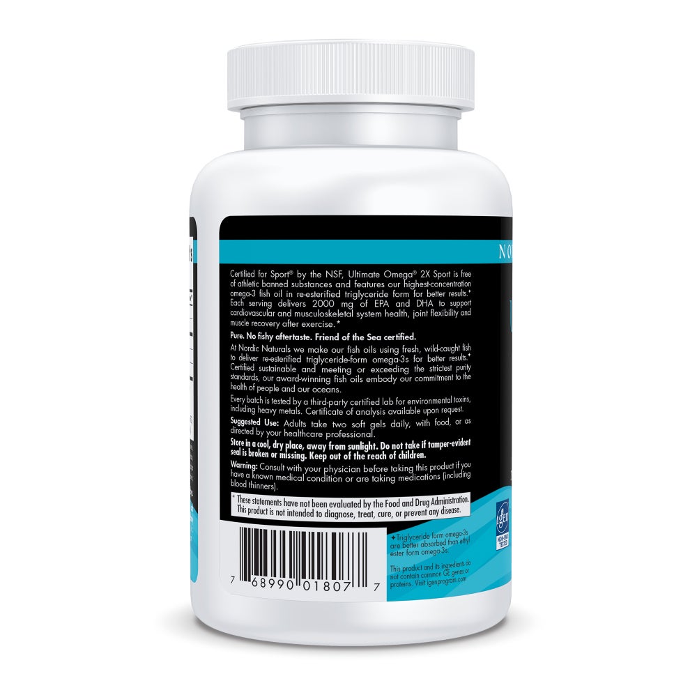 终极Omega双倍鱼油运动版