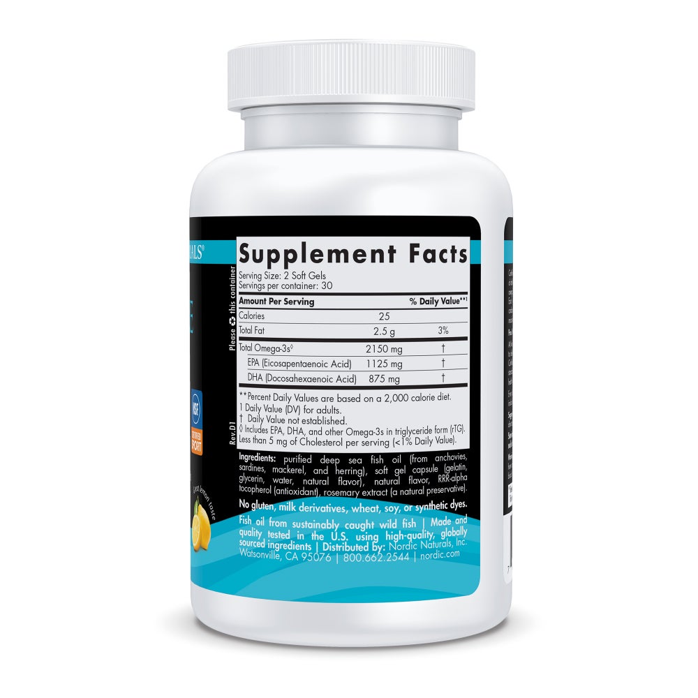 终极Omega双倍鱼油运动版